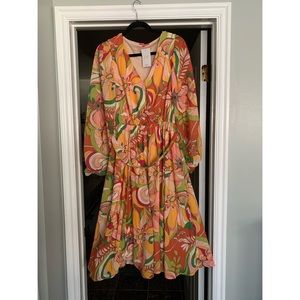 Monroe Floral Midi Dress